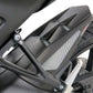 Hugger rear mud guard Yamaha YZF-R125, MT-125, XSR125 MATT BLACK - SILVER MESH