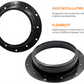 Blam VW Scirocco complete speaker upgrade fitting kit 165mm (6.5")