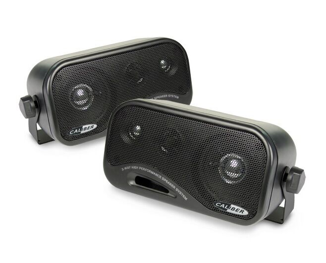 CALIBER CSB-2 3 Way Shelf Car Van Boat Motorhome Camper Pod Speakers 120w