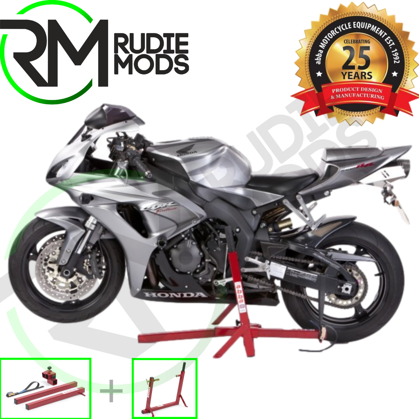 Abba Superbike Stand & Front Lift arm Package for Bimoto Motorcycles