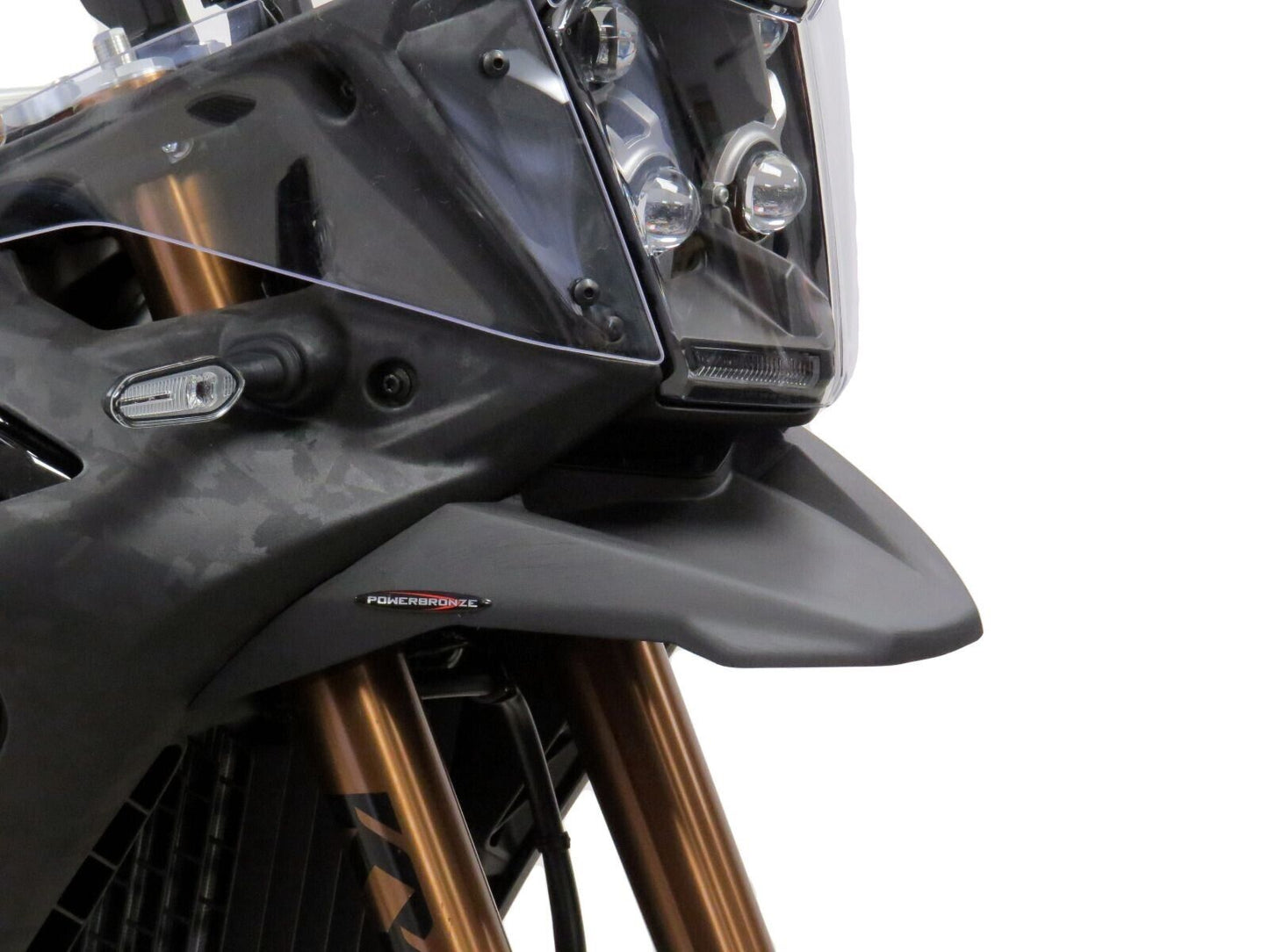 Beak Front Mud Spray Guard Yamaha TENERE 700 World Raid MATTE BLACK