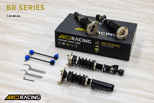 BC Racing Coilovers BR Porsche 996 AWD Inc Turbo & 4S 2002 - 2006