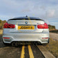 BMW M3 Carbon Fibre Rear Diffuser M Performance Style 14-20 Carbon Factory