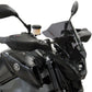 Light Screen Wind deflector fly dash cowl (285 MM) Yamaha MT-09 2021 - 2023