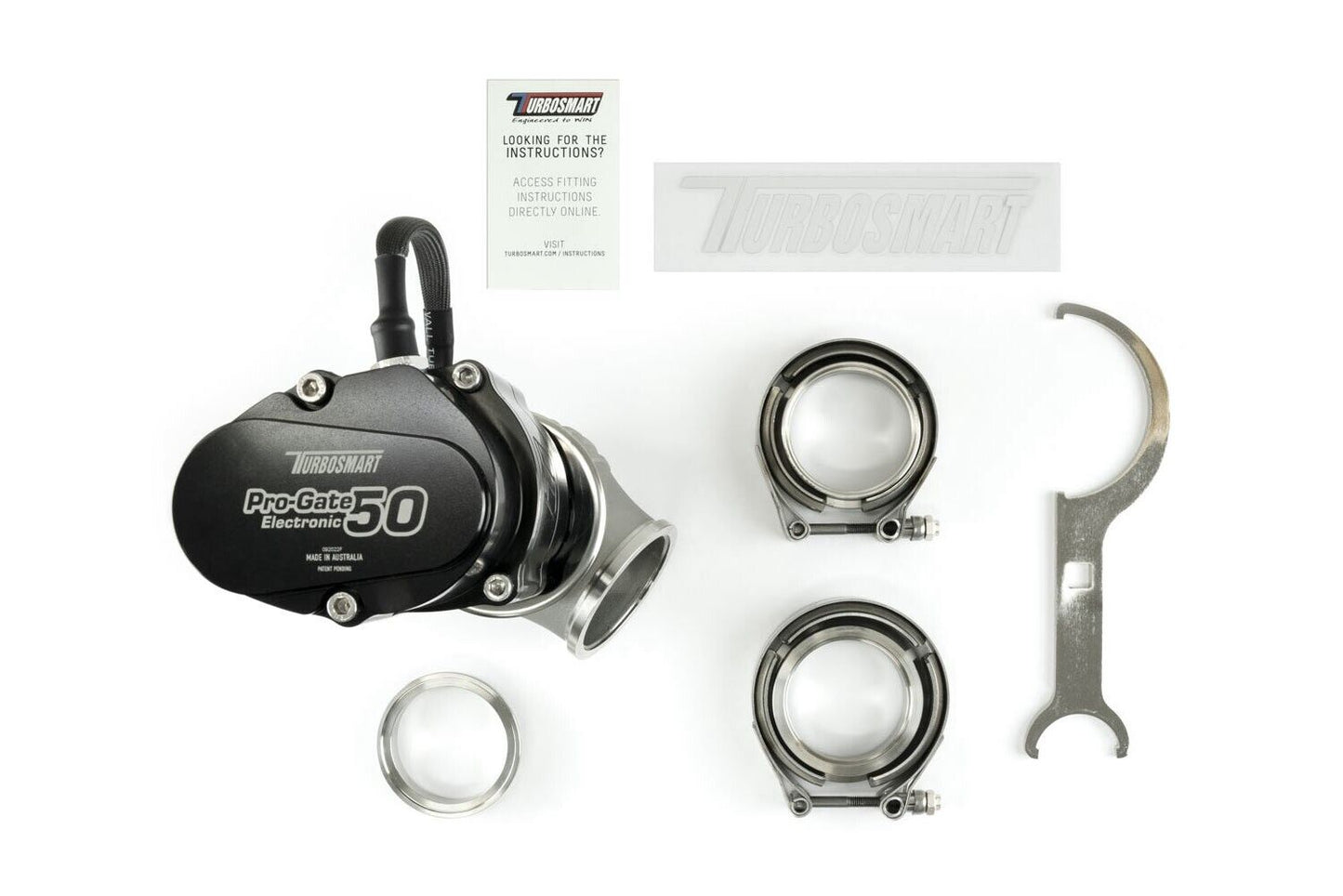 Turbosmart GenV Electronic ProGate50 Electronic External Wastegate
