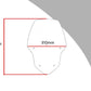 Standard Screen wind deflector TRIUMPH Tiger 900, GT, Rally 850 Sport 470MM HIGH