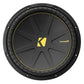 Kicker COMPC 15" SINGLE VOICE COIL SUBWOOFER - 4 OHM 600W RMS