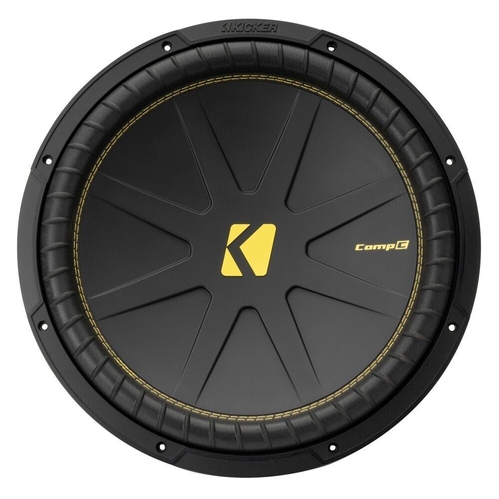 Kicker COMPC 15" SINGLE VOICE COIL SUBWOOFER - 4 OHM 600W RMS