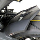 Hugger Rear Mud Guard Fairing Yamaha MT-09 21 - 23 MATTE BLACK - SILVER MESH