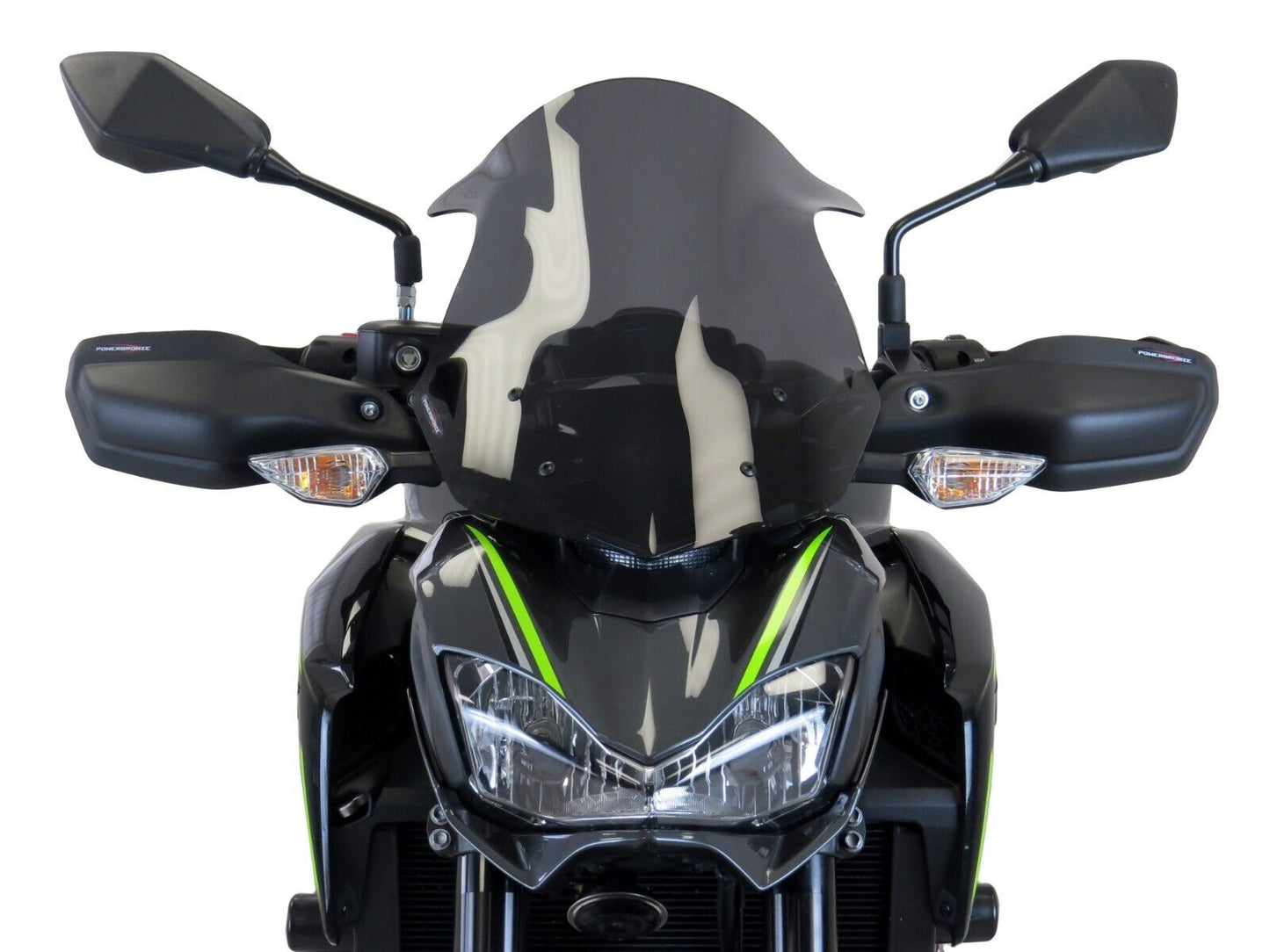 Hand Guards Bar Ends Knuckle Protectors KAWASAKI Z900, Z900 SE MATTE BLACK