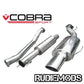 Cobra Sport Vauxhall Astra GSi G Hatch Cat Back System 2.5" bore Resonated