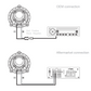 VIBE COAXIAL UPGRADE SPEAKER for BMW E64 Convertible 03-10 Front Dr/Rear side