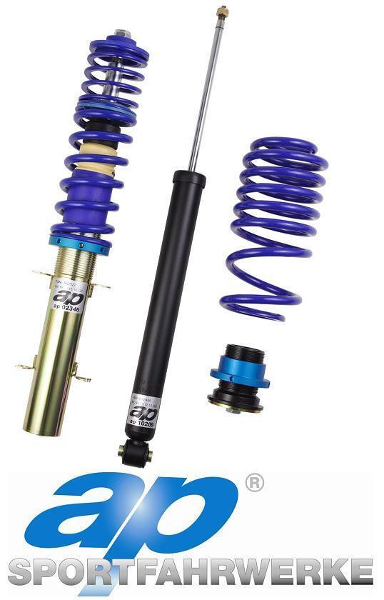 AP Coilover Suspension Lowering Kit VW Jetta 05 on 50mm strut over 1060kg