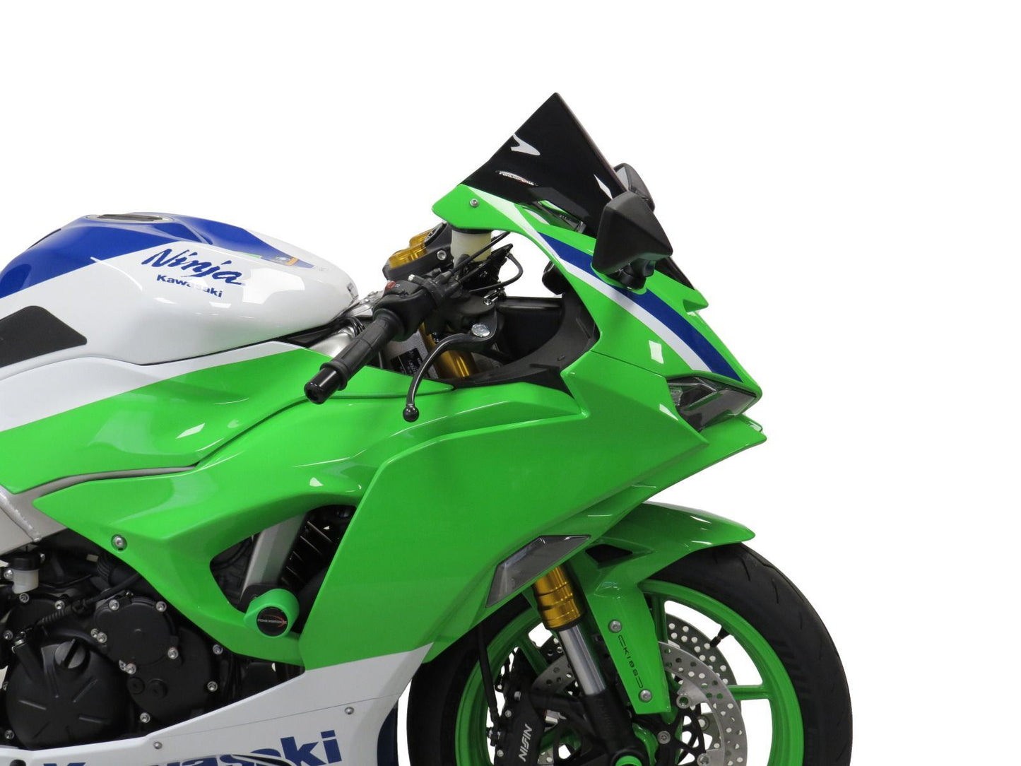 AIRFLOWS SCREEN WIND DEFLECTOR FLY KAWASAKI, ZX6-R 2024 (EXTRA-HIGH BUBBLE)