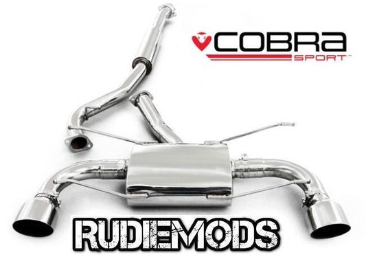 Cobra Sport fits Subaru BRZ Cat Back Exhaust System Resonated