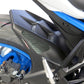 Hugger Rear Mud Guard Suzuki, GSX-8S, GSX-8R GLOSS BLACK - SILVER MESH