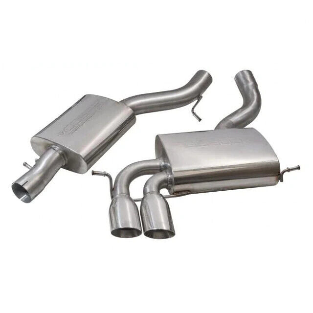 COBRA SPORT Audi S3 8P 5 DOOR 06-12 Cat Back Performance Exhaust Resonated