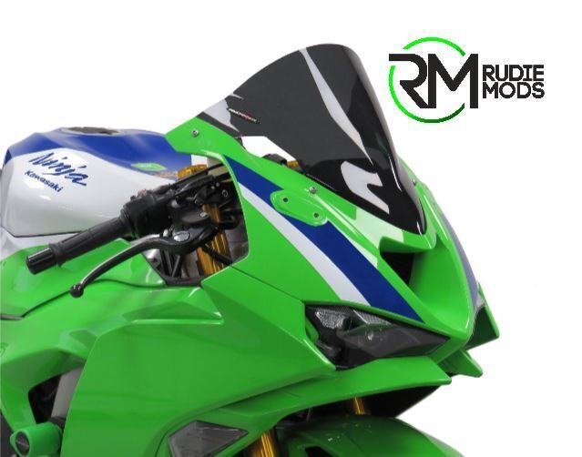 AIRFLOWS SCREEN WIND DEFLECTOR FLY KAWASAKI, ZX6-R 2024 (EXTRA-HIGH BUBBLE)