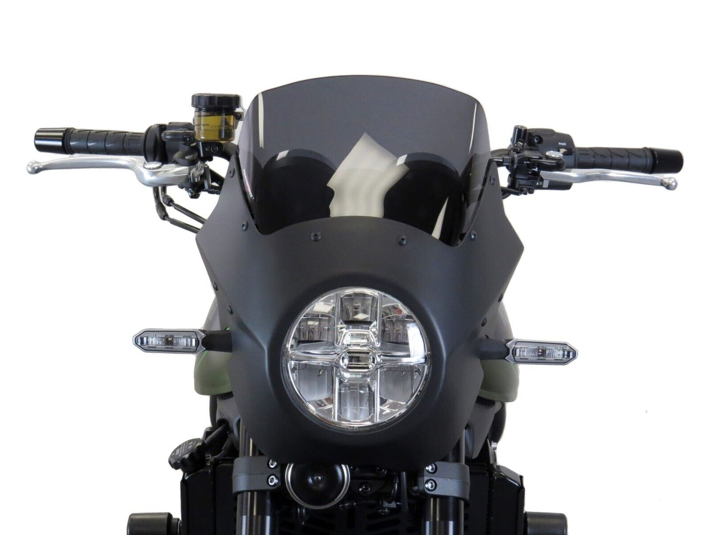 Lancer Fairing Screen Front cowl cover KAWASAKI ,Z900RS, 18-23 MATTE BLACK