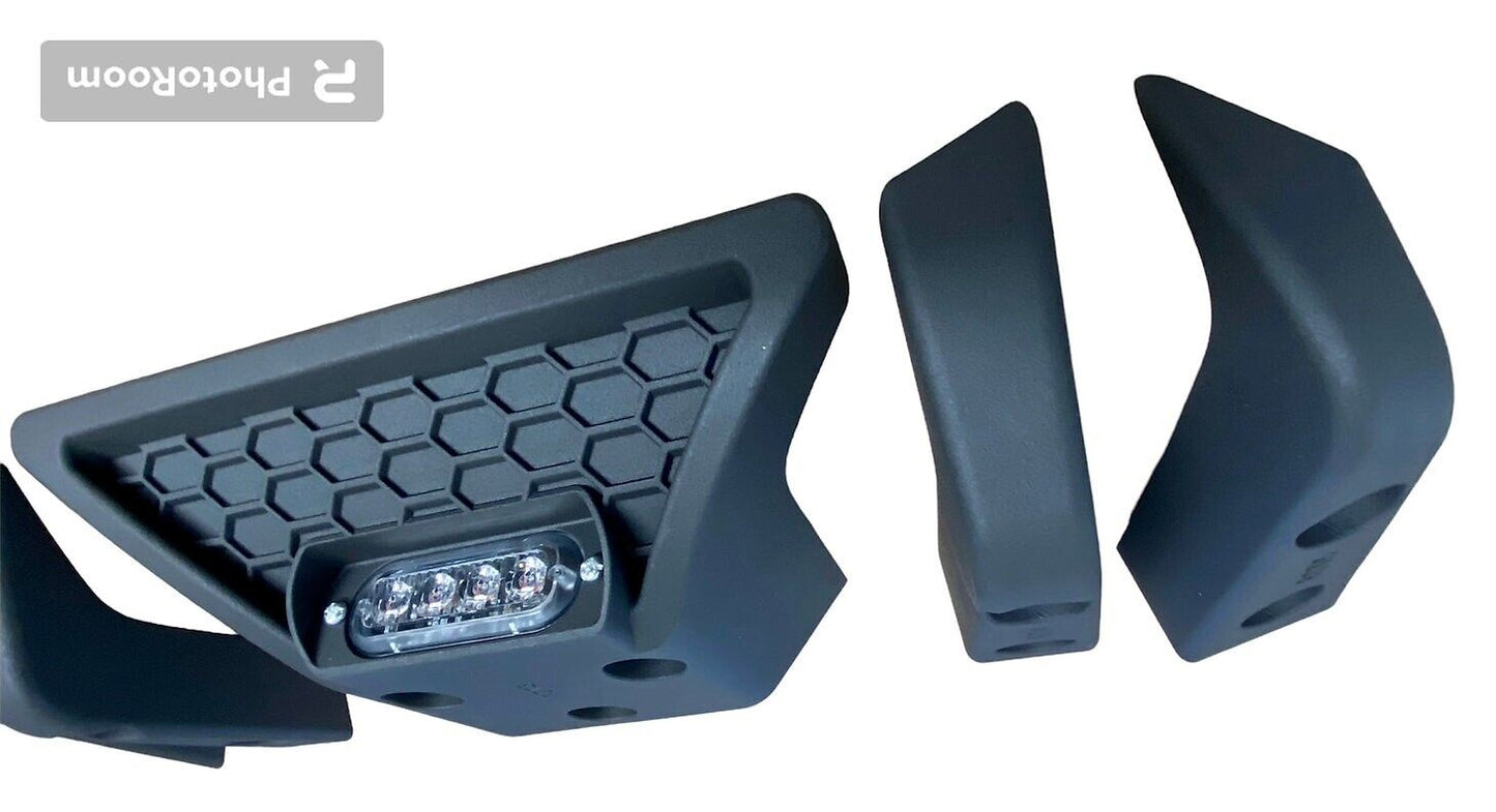 TRC Ford Fiesta MK8 ST Diffuser Fins & Rain Light