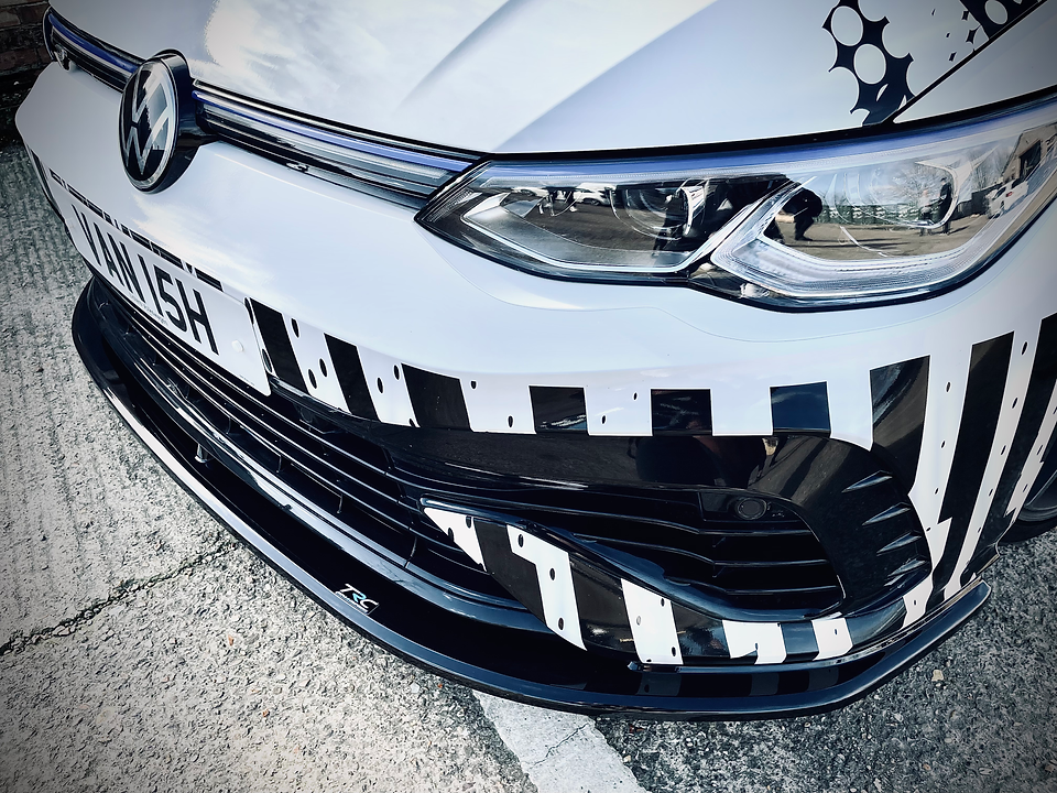 TRC Front Splitter for Volkswagen MK8 Golf R