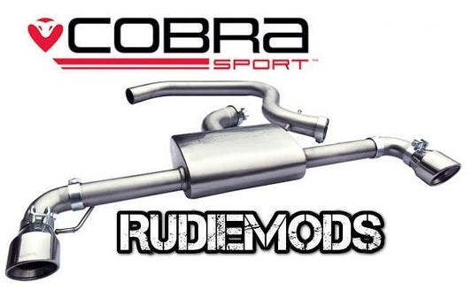 Cobra Sport VW Golf GTi MK6 Sport Stainless Exhaust Cat Back System Non Res