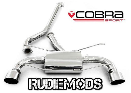 Cobra Sport fits Subaru BRZ Cat Back Exhaust System Non-Resonated