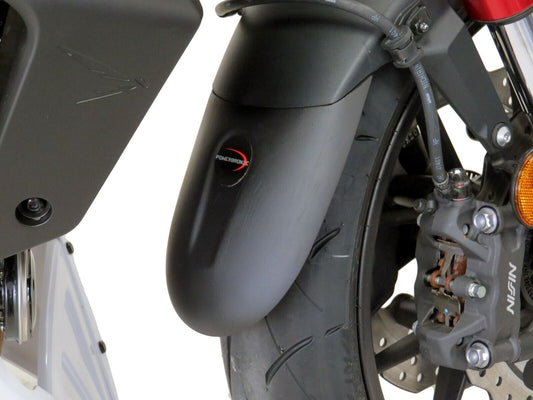 PowerBronze Honda Hornet CB750 2023 On Front Mudgard Extender Gloss Black