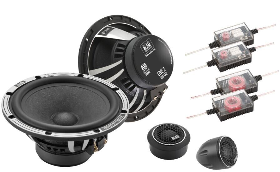Blam  Speaker Upgrade kit for Tesla Model 3 & Y (standard Audio) 165mm