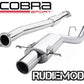 Cobra Sport fits Impreza Turbo 93-00 Cat Back System Oval Silencer Res 2.5"