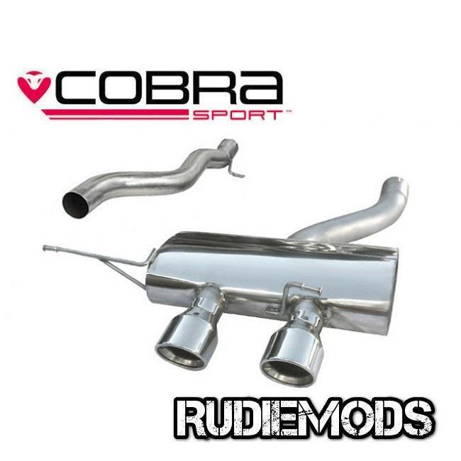 Cobra Sport VW Golf R MK6 Sport Stainless Exhaust Cat Back System Non Res