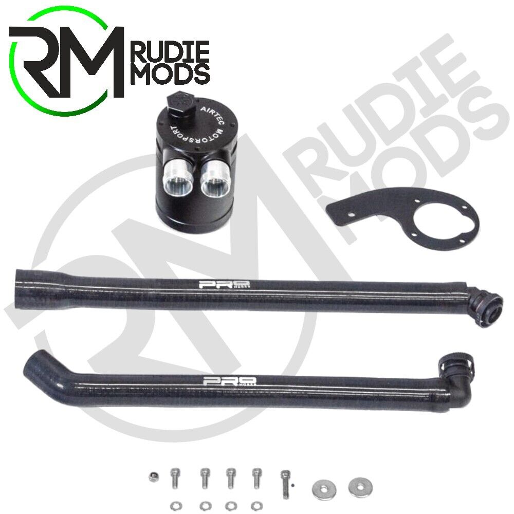 AIRTEC MOTORSPORT BREATHER CATCH CAN & BREATHER HOSE FOR MINI R56 COOPER S