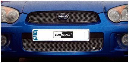 Zunsport Fits Subaru Impreza Blob Eye Stainless Steel Full Front Grille Set