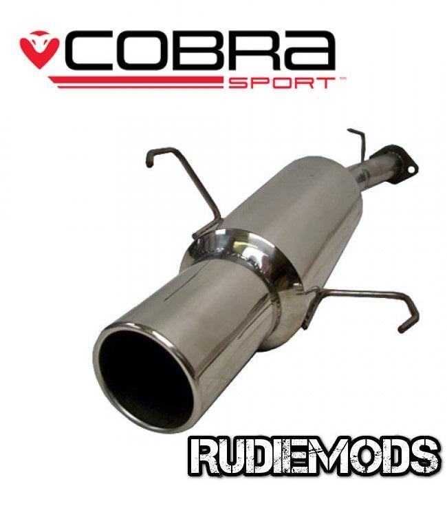 Cobra Sport Vauxhall Astra G Hatchback Sport Stainless Rear Exhaust Box