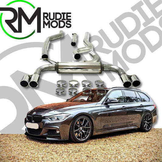 Jetex Exhaust BMW 316D/318D/320D F30/F31 up to 6/2015 Half System