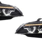 Black DRL LED Daytime Running Projector Xenon Headlights for BMW Z4 E89 2009-13