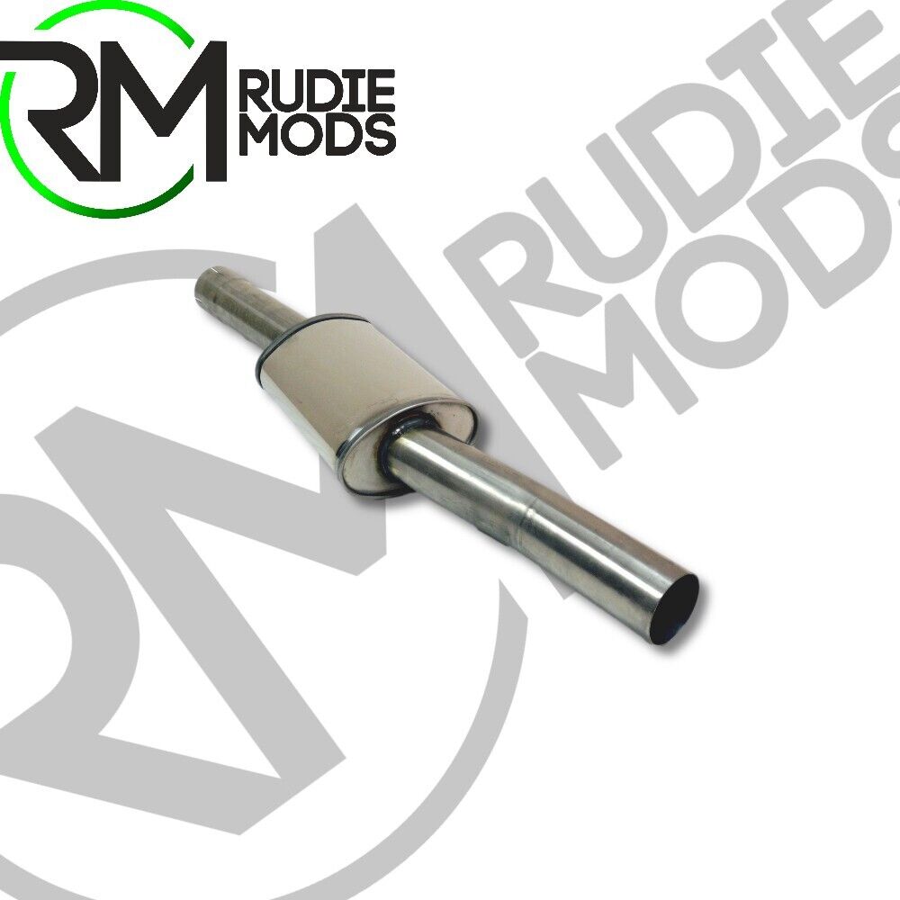 Jetex Exhaust Audi A3/S3 (8P/8PA) Quattro 2005+ VW Golf Mk6 R 2009+ Mid Silencer