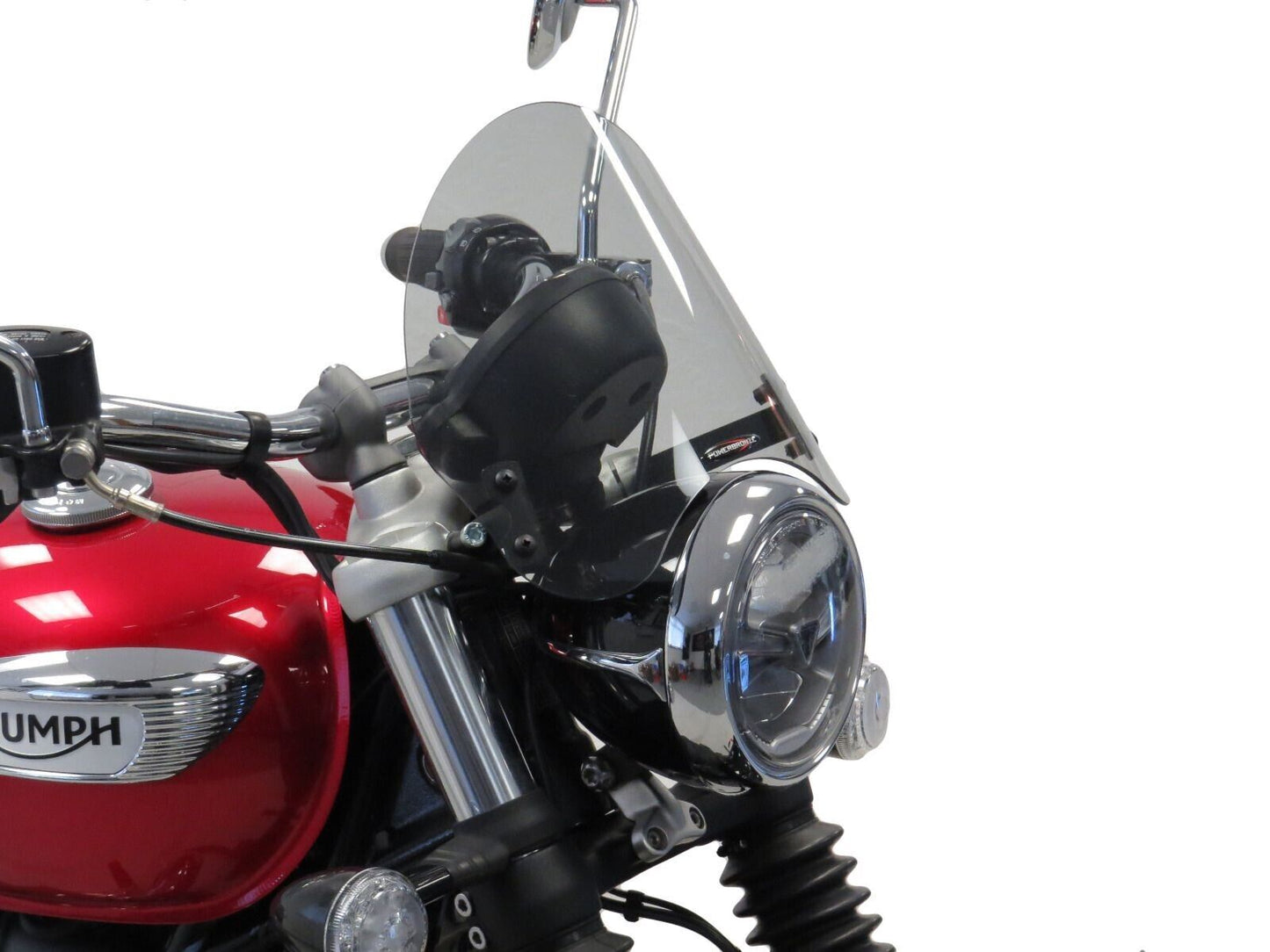 Light Screen wind deflector TRIUMPH Speedmaster 1200, Bobber 290 MM HIGH