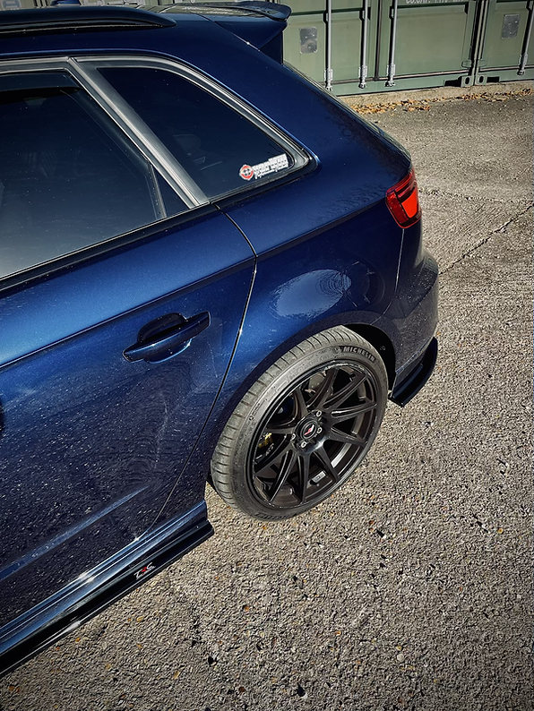 SIDE SKIRT SPLITTERS DIFFUSERS CAR Audi S3 / A3 8V S-Line Sportback (5dr)