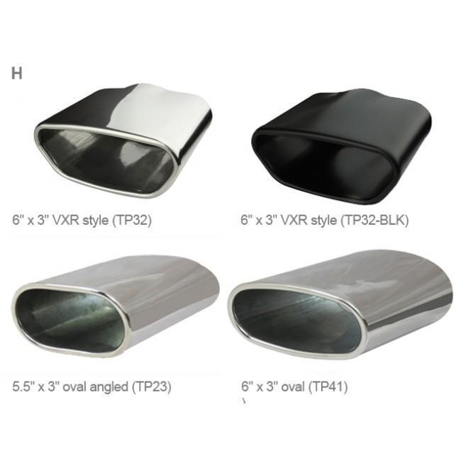 Cobra Sport Vauxhall Astra H VXR Cat Back System 2.5" bore Non Resonated