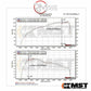 INTAKE INDUCTION KIT FOR AUDI A3 2.O TDI ENGINE