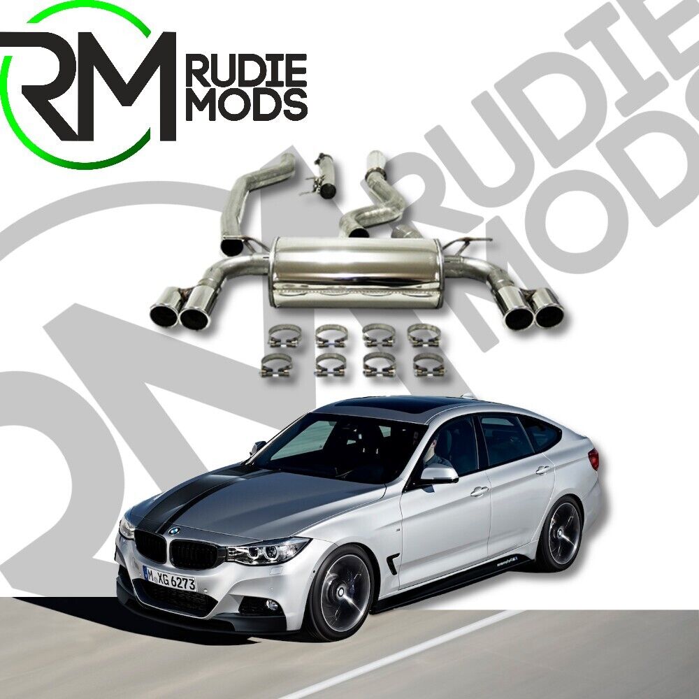 Jetex Exhaust for BMW 320i F34 up to 2015 Half System