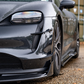 TRC Porsche Taycan inc. Cross Turismo & Turbo S Models Full Splitter Kit
