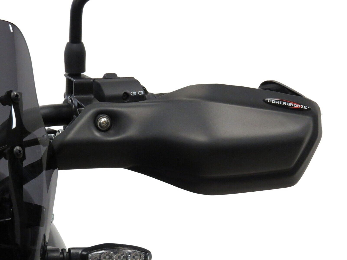 Hand Guards Bar Ends TRIUMPH, TRIDENT 660, 21-23 MATTE BLACK