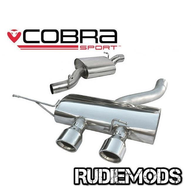 Cobra Sport VW Golf R MK6 Sport Stainless Exhaust Cat Back System Res