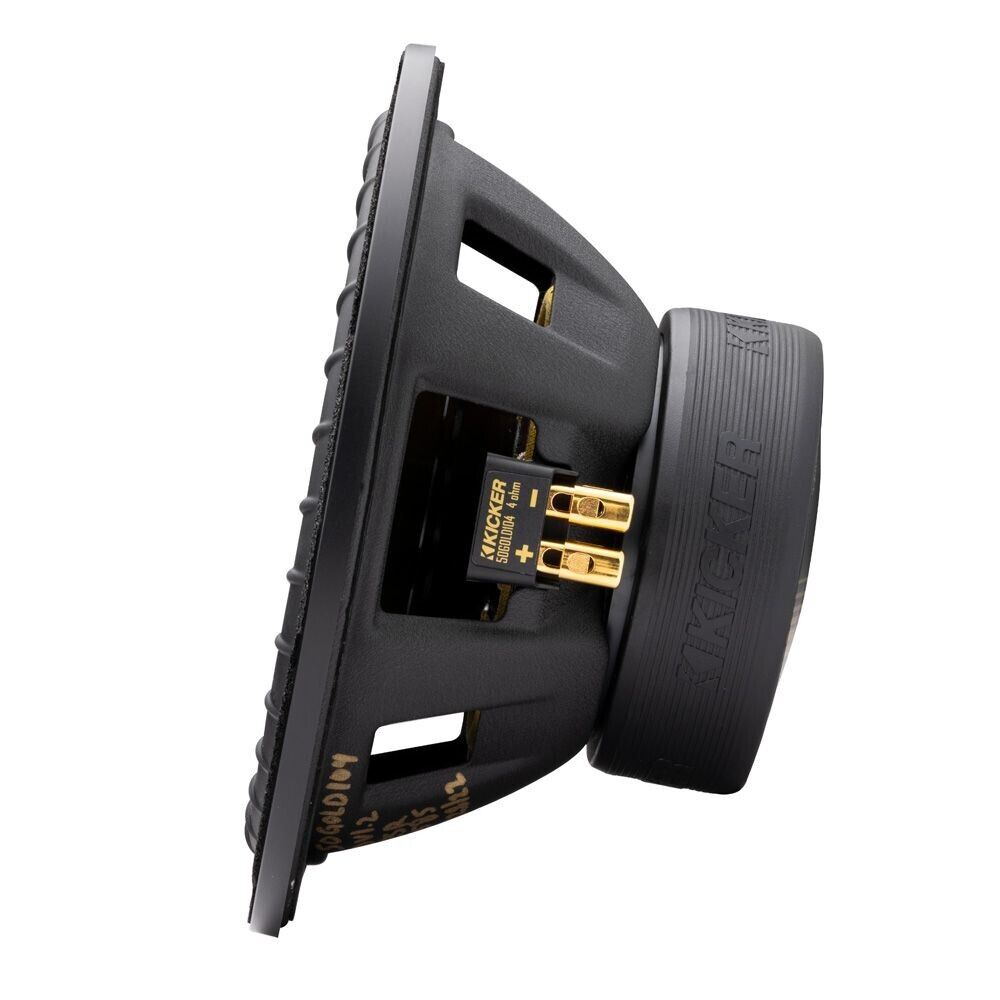 KICKER COMP GOLD 10" DUAL VOICE COIL SUBWOOFER - 4 OHM 50th Anniversary Edition