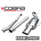Cobra Sport Vauxhall Astra GSi G Hatch Cat Back System 3" bore Non-Res