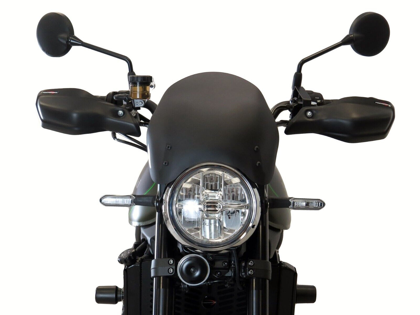 Hand Guards Bar Ends KAWASAKI Z900RS 2018 - 2023 MATTE BLACK