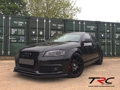 TRC Front Splitter Audi A3 8P S-Line FL Front Splitter