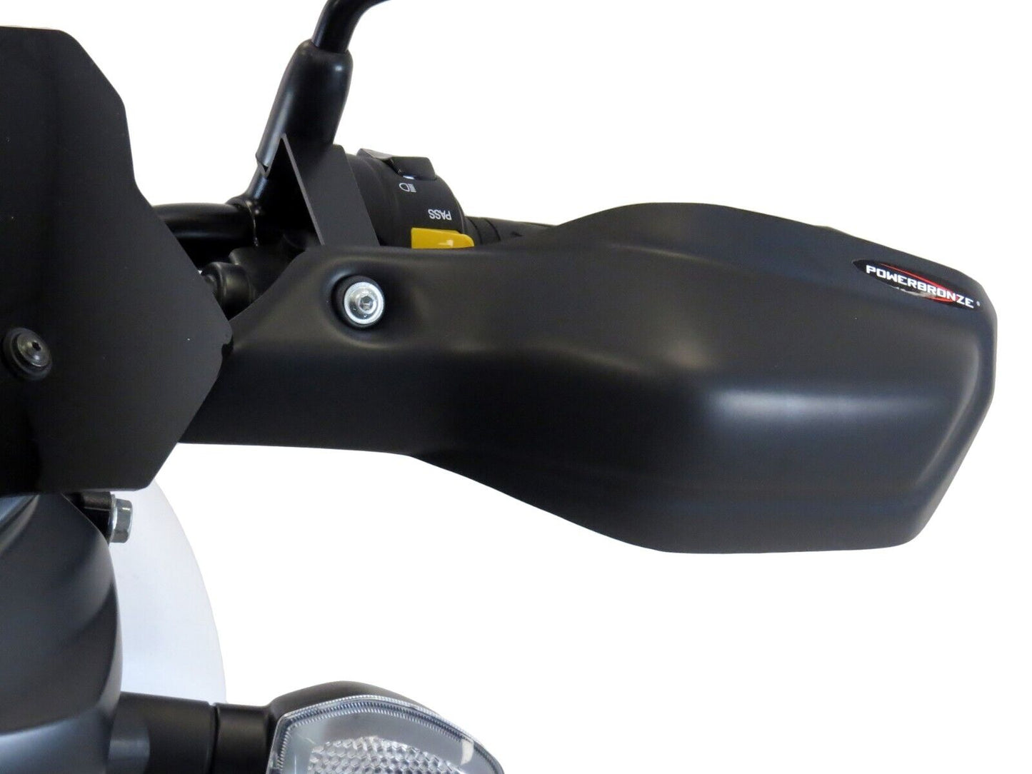 Hand Guards bar Ends knuckle lever protectors Suzuki SV650, SV650X matte black